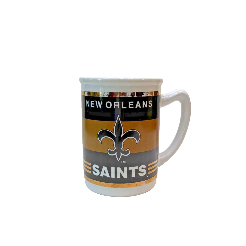 Vintage NFL New Orleans Baseball Coffee Dinner Mug Cup by Papel- 5" Tall